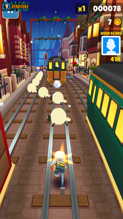地铁跑酷小羊金币版本1