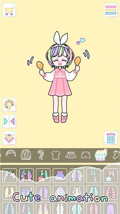 缤纷女孩换装游戏(Pastel Girl)1