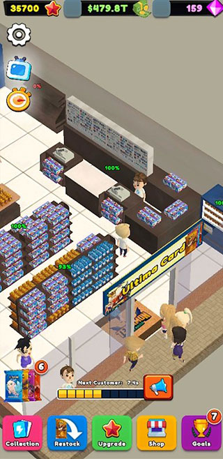 闲置卡牌店大亨破解版2
