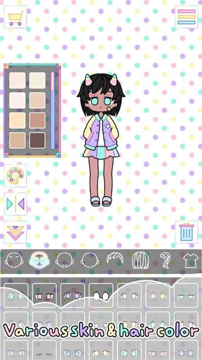 缤纷女孩换装游戏(Pastel Girl)3