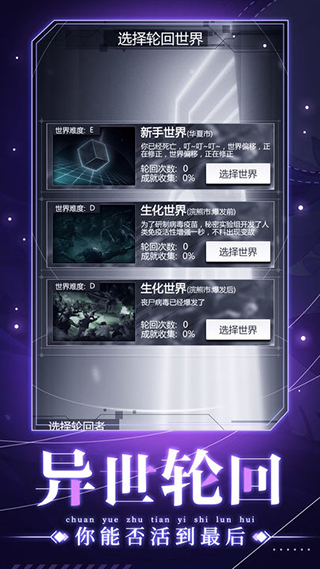 穿越诸天异世轮回1