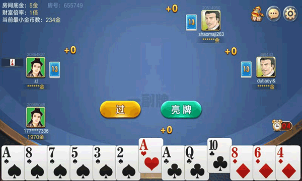 拱猪手机版4