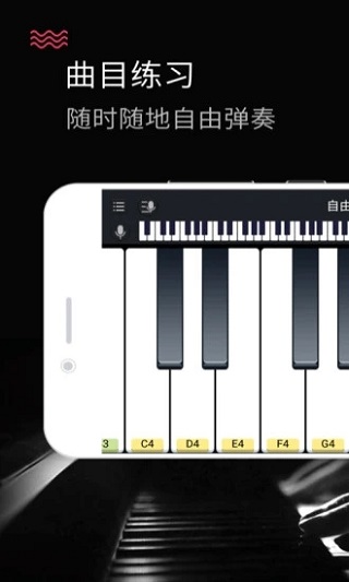 模拟钢琴app(钢琴键盘)4