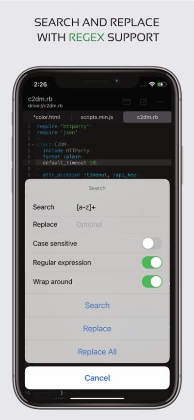 代码编辑器app3